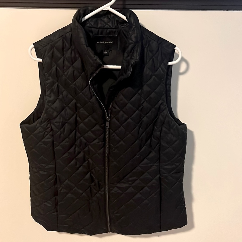 Slim puffer vest